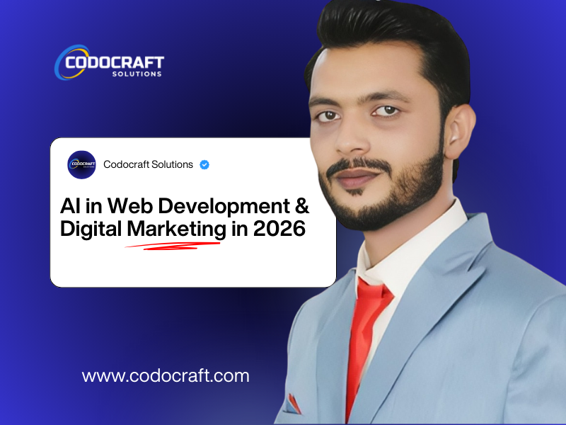 Ai In Web Development Digital Marketing How Businesses Will Grow Faster In 2026 - Codocraft Blog