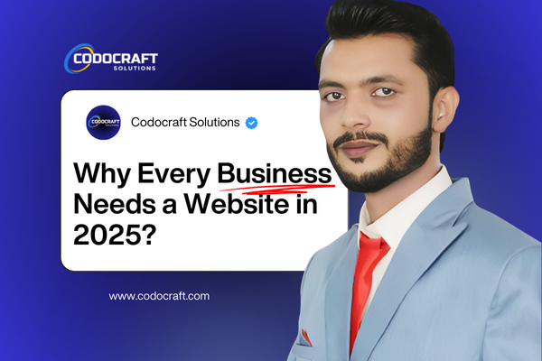 Why Every Business Needs A Professional Website In 2025 Codocraft Insights - Codocraft Blog