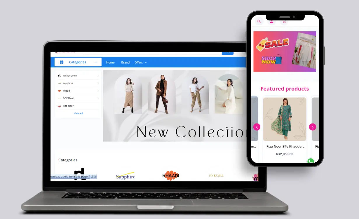 Laravel eCommerce Update - E-com Projects Project - Codocraft Portfolio 3 | Built by Codocraft Solutions
