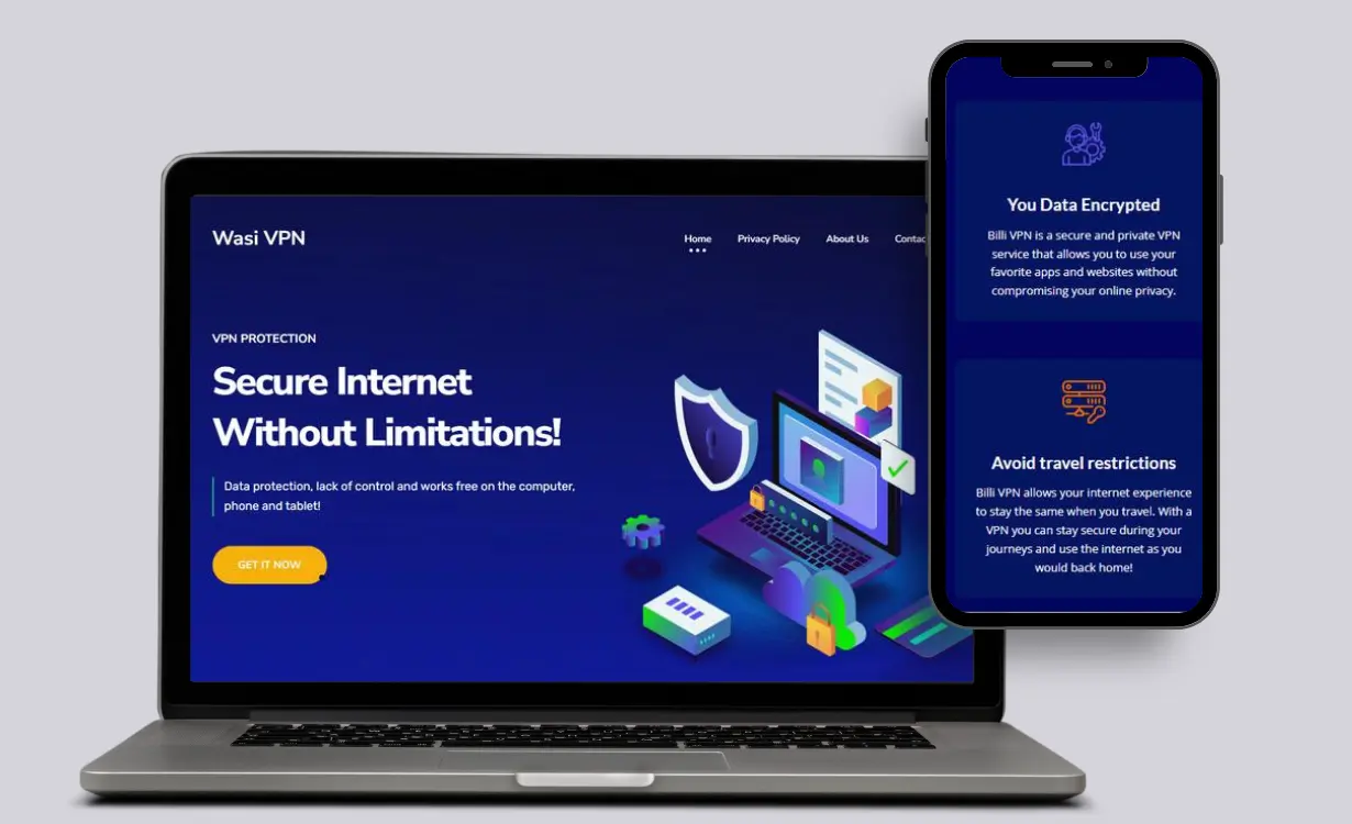 WordPress VPN Website - Web Projects Project - Codocraft Portfolio 6 | Built by Codocraft Solutions